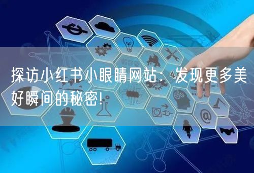 探访小红书小眼睛网站：发现更多美好瞬间的秘密!