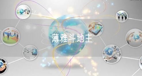 薄雅斗地主