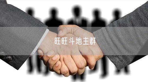 旺旺斗地主群