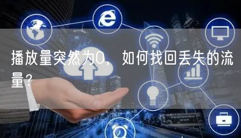 播放量突然为0，如何找回丢失的流量？
