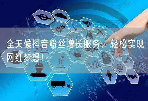 全天候抖音粉丝增长服务，轻松实现网红梦想！